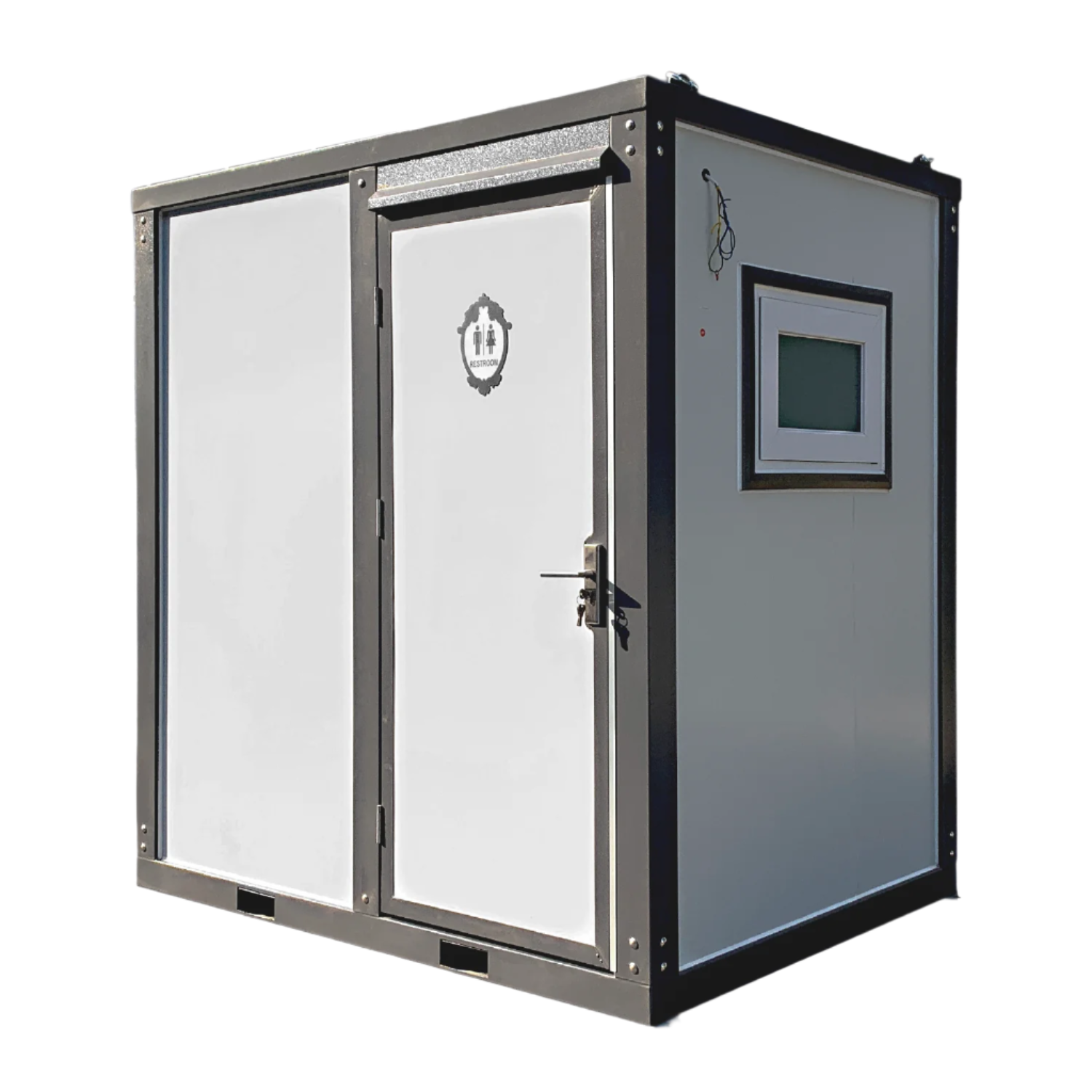 Bastone Portable Toilet with Shower Curtain Style PM000126