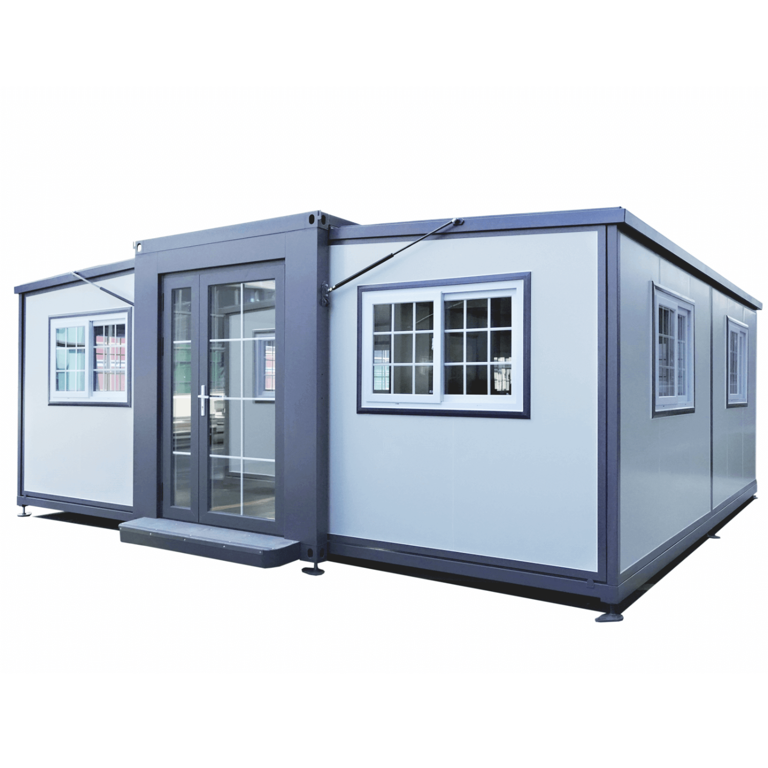 Bastone Expandable Prefab House 19ft x 20ft with Cabinet