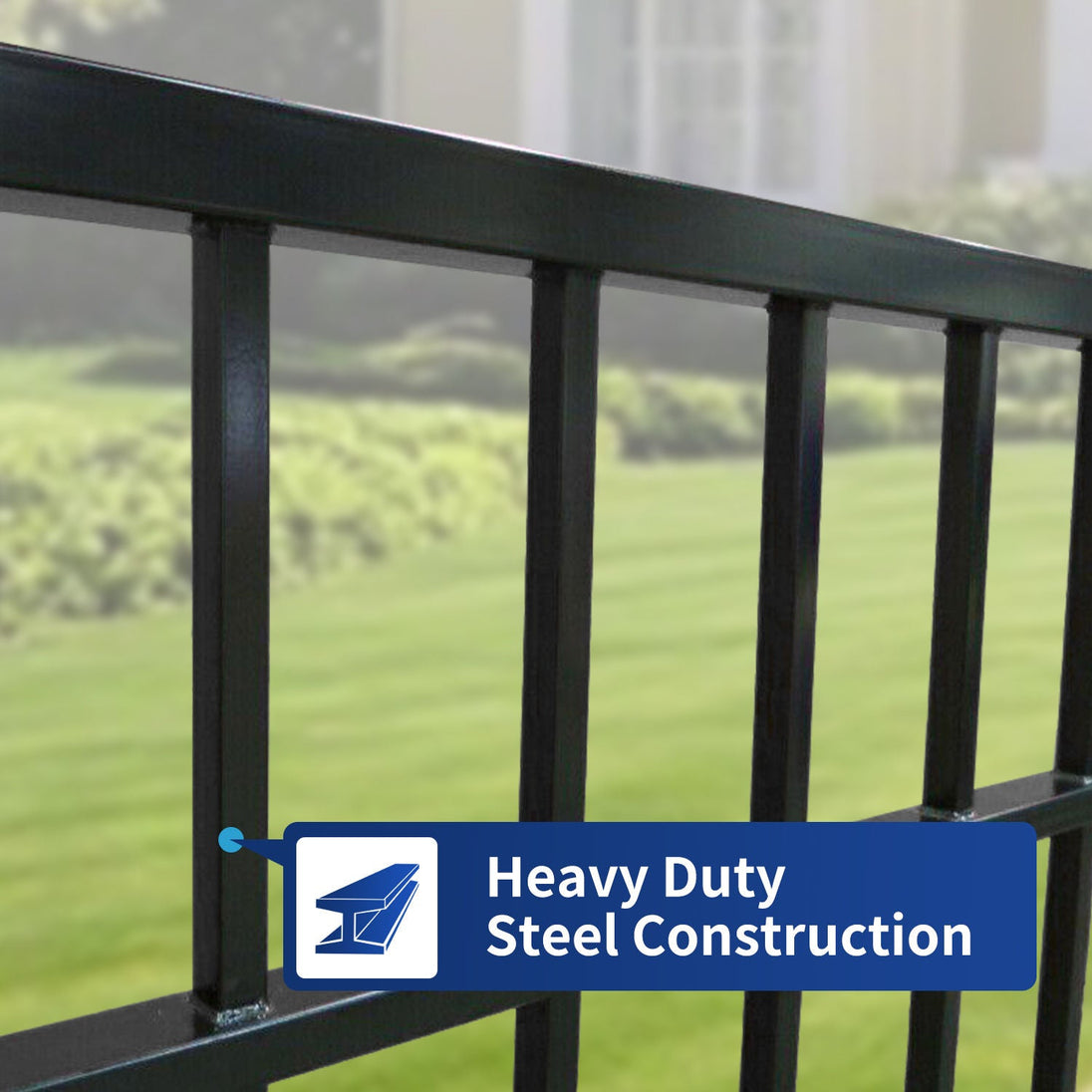 Greatbear 20 ft Steel Farm Driveway Gate - Serenity Provision