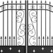 Greatbear 18x8 ft Steel Dual Swing Driveway Gate - Serenity Provision