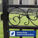 Greatbear 16x8 ft Steel Dual Swing Driveway Gate with Tree Pattern - Serenity Provision