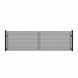 Greatbear 18x6 ft Steel Dual Swing Driveway Gate - MILAN Style - Serenity Provision