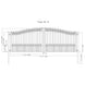 Greatbear 18x6 ft Steel Dual Swing Driveway Gate - PRAGUE Style - Serenity Provision