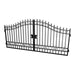 Greatbear 14x8 ft Steel Dual Swing Driveway Gate - Serenity Provision