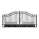 Greatbear 14x8 ft Steel Dual Swing Driveway Gate - Serenity Provision