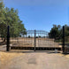 Greatbear 14x8 ft Steel Dual Swing Driveway Gate - Serenity Provision