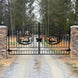 Greatbear 14x8 ft Steel Dual Swing Driveway Gate - Serenity Provision