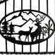 Greatbear 14x8 ft Steel Dual Swing Driveway Gate - Serenity Provision