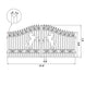 Greatbear 16x7 ft Steel Dual Swing Driveway Gate with Horse Pattern - Serenity Provision