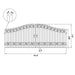 Greatbear 20x8 ft Steel Dual Swing Driveway Gate - Serenity Provision