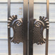 Greatbear 14x8 ft Steel Dual Swing Driveway Gate with Wider Goalposts - Serenity Provision
