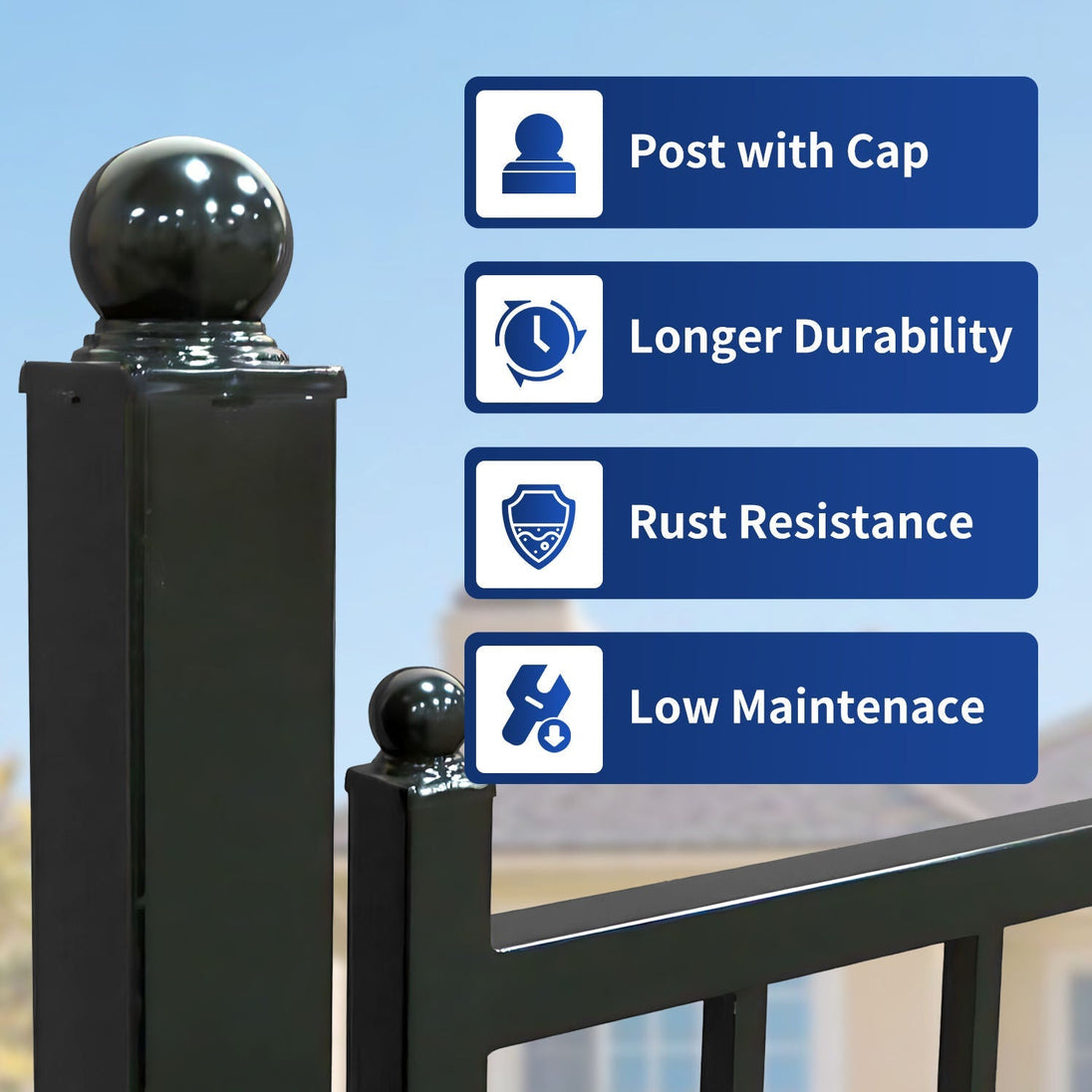 Greatbear 20 ft Steel Farm Driveway Gate - Serenity Provision