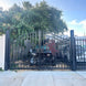 Greatbear 14x8 ft Steel Dual Swing Driveway Gate with Horse Pattern - Serenity Provision