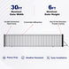 Aleko 30x6 ft Steel Sliding Driveway Gate - MADRID Style - Serenity Provision